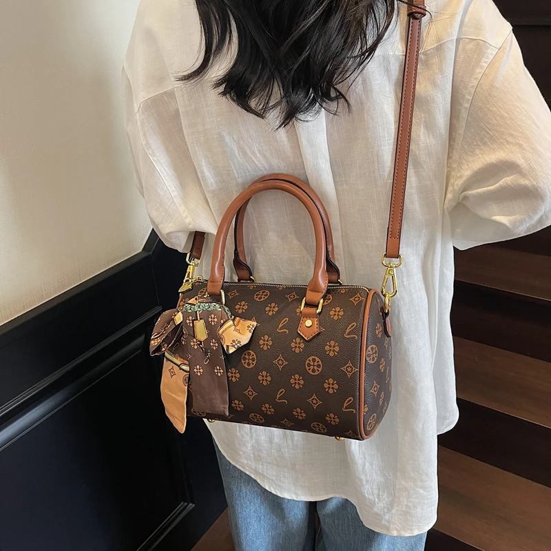 Luxury Lifestyle Handbags - Bolsa de Ombro de Couro Luxuosa