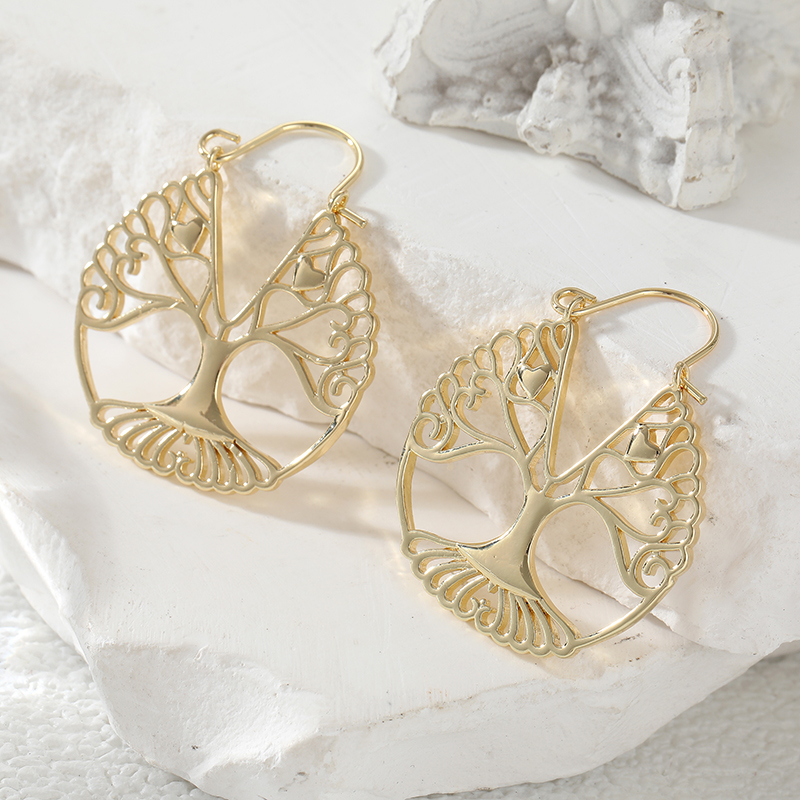 Brincos Pendentes Dourados Exa - Luxury Lifestyle For Women avaliação e preço